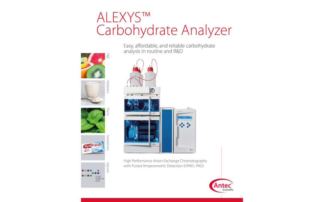 New Brochure ALEXYS Carbohydrate Analyzer