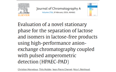Nuova fase stazionaria per i carboidrati